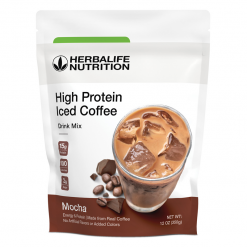 Café Helado con Proteínas - Latte Macchiato Herbalife